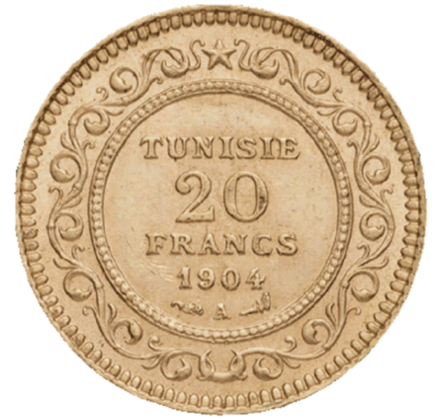 20 Francs Tunisie